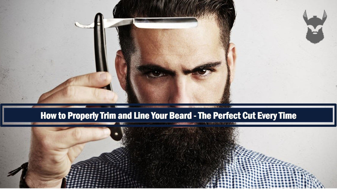 How to Properly Trim and Line Your Beard The Perfect Cut Every Time The Beard Struggle
