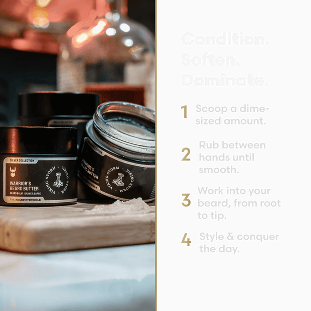 Warrior's Beard Butter - All Natural Care for Your Beard