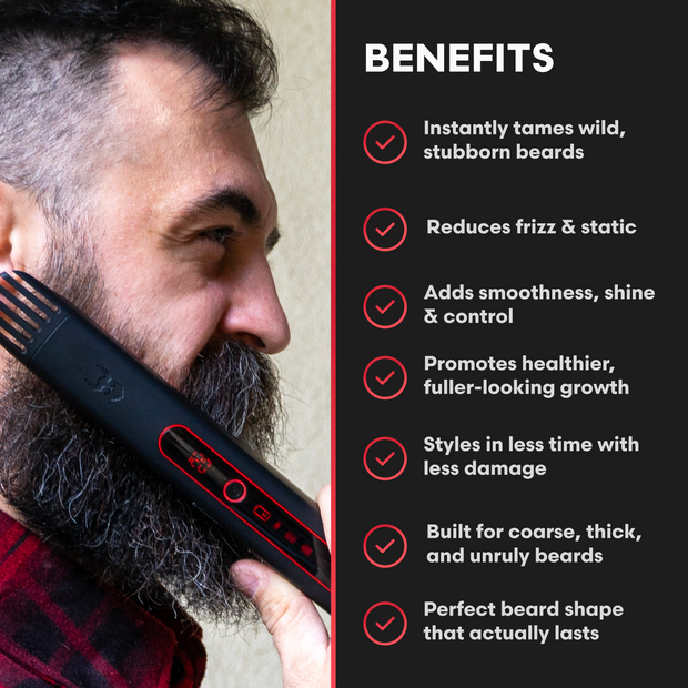 Carbon X Pro | Beard Straightener