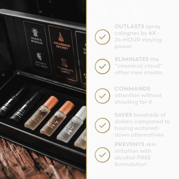 Viking Cologne Oil Sample Kit