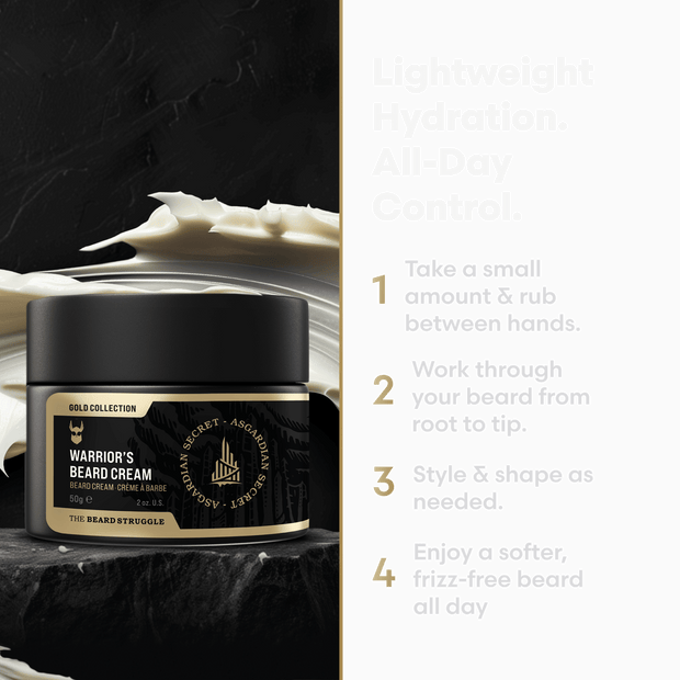 Beard Cream for Men: Defeat Dryness and Live Itch-free