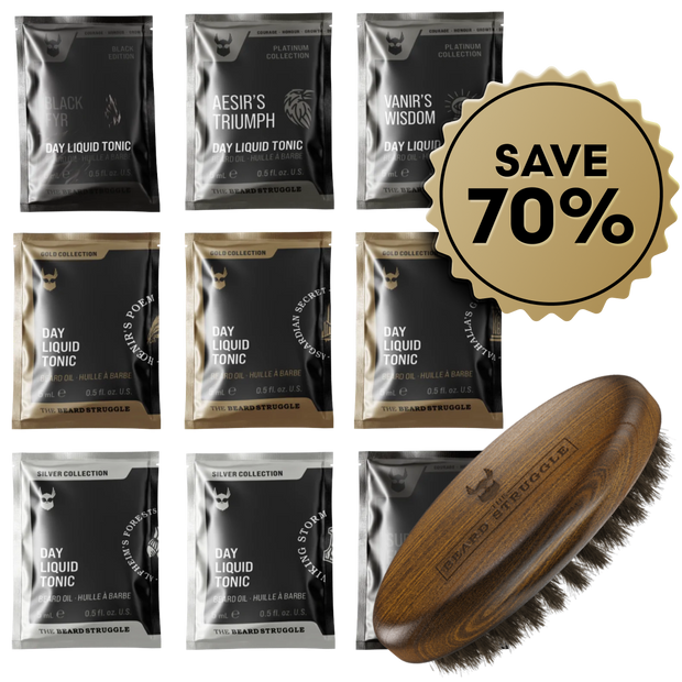 9 Beard Oil Sample Pack