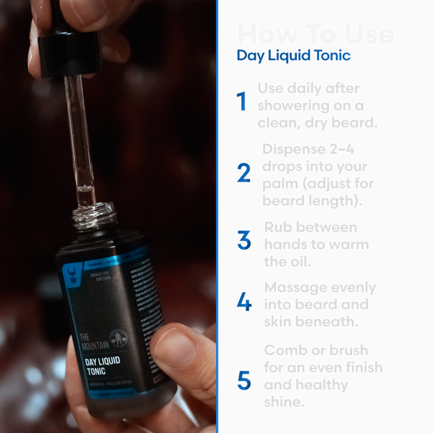 Day Oil Liquid Beard Oil - Mountain