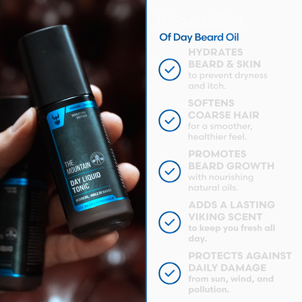 Day Oil Liquid Beard Oil - Mountain